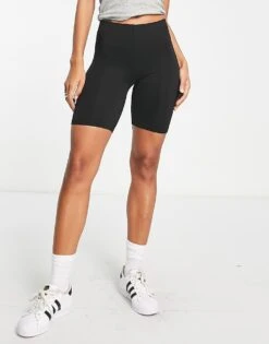 Brave Soul Sindy Legging Shorts In Black For Women -Deals Modezzle Store 202024072 3
