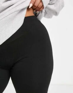 Brave Soul Plus Sindy Legging Shorts In Black For Women -Deals Modezzle Store 202025607 4