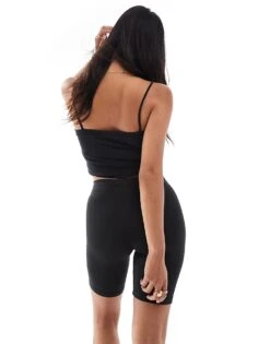 Brave Soul Petite Sindy Legging Shorts In Black For Women -Deals Modezzle Store 206136846 2