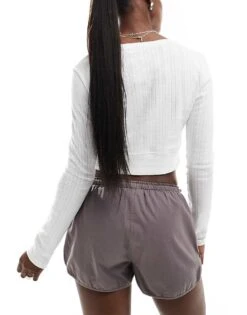 Brave Soul Runner Shorts In Grey With Drawcord Waist For Women Graphite -Deals Modezzle Store 206137165 4