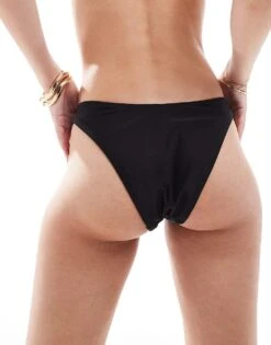 Brave Soul Bikini Bottoms In Black For Women -Deals Modezzle Store 206154719 4