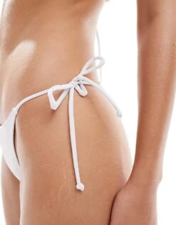 Brave Soul Brazilian Bikini Bottoms In White For Women - -Deals Modezzle Store 206154806 3