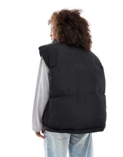 Brave Soul Padded Gilet Vest In Black For Women -Deals Modezzle Store 206270445 3