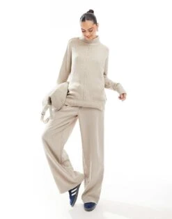 Brave Soul Fluffy Knit Jumper In Beige For Women -Deals Modezzle Store 206465556 3