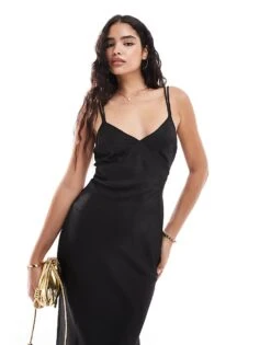 Brave Soul Slip Dress In Black For Women -Deals Modezzle Store 206822804 3