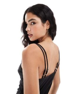 Brave Soul Slip Dress In Black For Women -Deals Modezzle Store 206822804 4