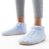 Brave Soul Cable Knit Slipper Socks In Blue For Women 1 Brave Soul Cable Knit Slipper Socks In Blue For Women -Deals Modezzle Store 206920705 1 blue