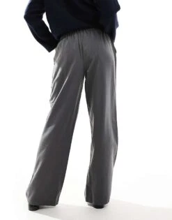 Brave Soul Pull On Smart Trouser In Grey For Women -Deals Modezzle Store 206967339 4