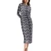 Brave Soul Long Sleeve High Neck Mesh Dress In Tie Dye Print For Women Grey -Deals Modezzle Store 206967481 1 grey