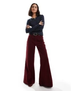 Brave Soul Long Sleeve Rib Top In Charcoal For Women -Deals Modezzle Store 206967747 4