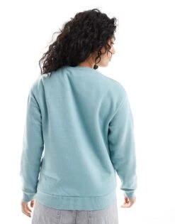 Brave Soul Los Angeles Sweatshirt In Green For Women -Deals Modezzle Store 207150233 3