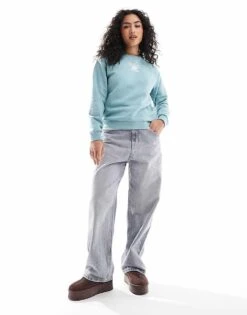 Brave Soul Los Angeles Sweatshirt In Green For Women -Deals Modezzle Store 207150233 4