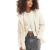 Brave Soul Hooded Rain Mac In Cream For Women -Deals Modezzle Store 208324013 1 cream